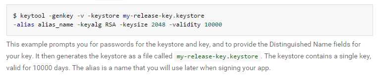 Publishing Android App With Dreamweaver