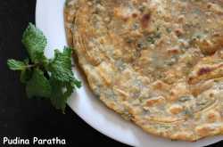 Pudina Paratha - Scoop of Tidbits