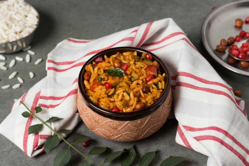 Puffed Rice (Murmura) Poha Recipe - Unique And Tasty - Indian Vegetarian Recipes By Siddhi - Quick Recipes & Cooking Ideas