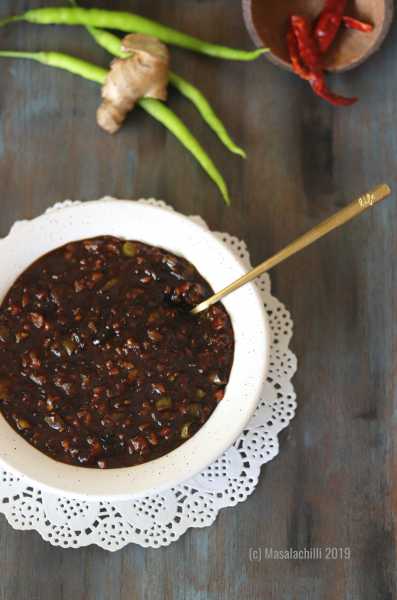 Puli Inji / Kerala Sweet And Sour Ginger Pickle For Sadya - Masalachilli - A Celebration Of Indian Vegetarian Cooking, With A Twist!