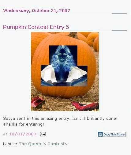 Pumpkin Contest