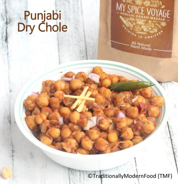 Punjabi Dry Chole | Pindi Channa