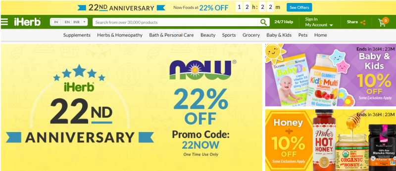 Purchase The Top Quality Herbal Products With Amazing Discounts From IHerb - IHerb Reviews 