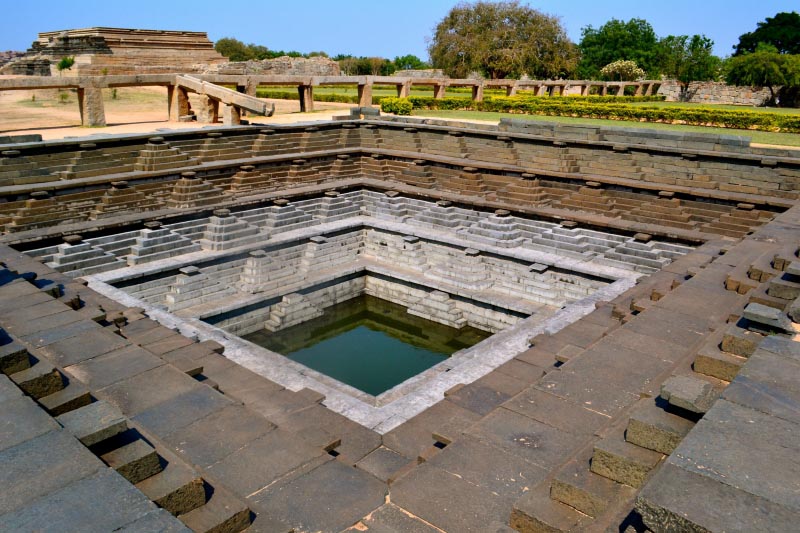 Pushkarini At Hampi