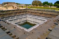 Pushkarini at Hampi