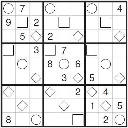 Puzzle No. 506 & 507: Trio Sudoku, Anti-Diagonal Sudoku [Daily League]