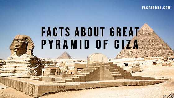 Pyramids Of Giza Facts » Facts Adda » Facts About Great Pyramid Of Giza