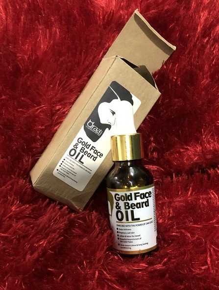 QRAA GOLD FACE & BEARD OIL REVIEW - Trends And Health