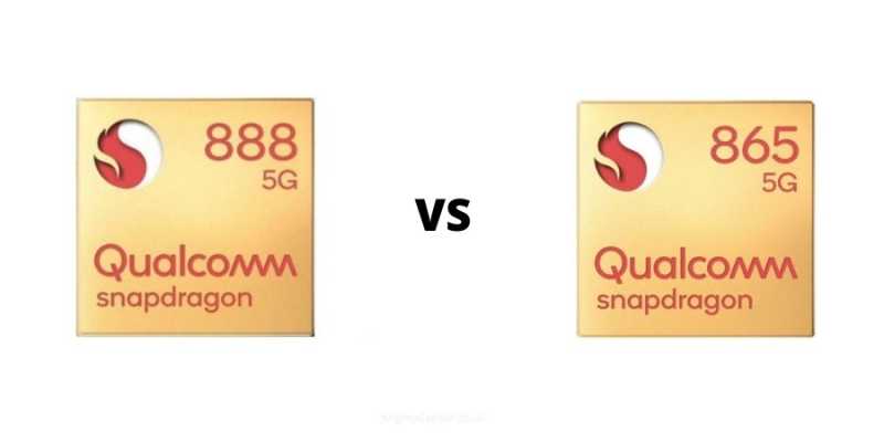 Qualcomm Snapdragon 888 Vs Snapdragon 865