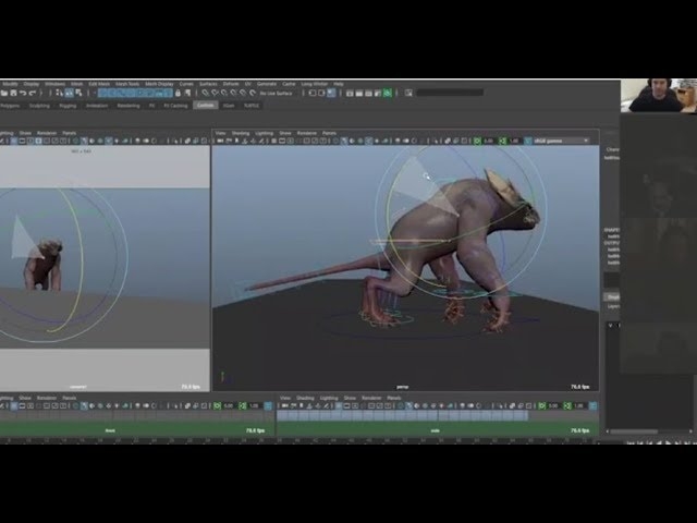 Quick Blocking Of Creature Animation Shot - Animschool Class