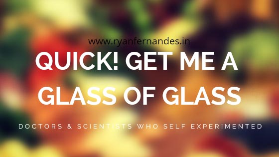 Quick! Get Me A Glass Of Glass