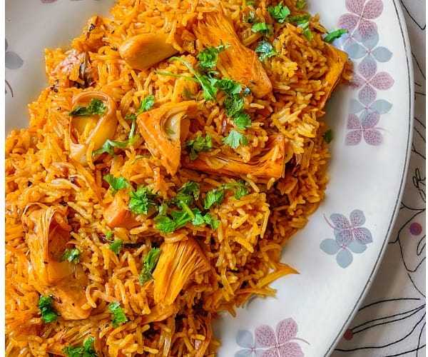 Quick Kathal Biryani Recipe - Jackfruit Biryani (GF+V)