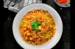 Quick Sweet Corn Fried Rice (15 Minutes Recipe)