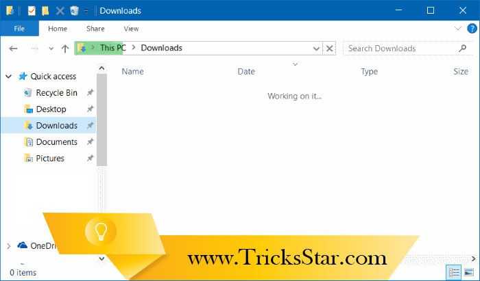 Quick Fix To Solve Slow Loading Of Downloads Folder In Windows OS