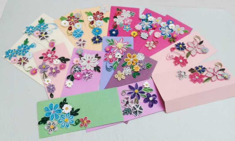 Quilled Gift Envelopes
