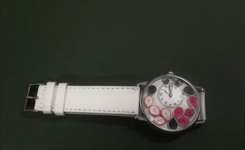 Quilled Wristwatch