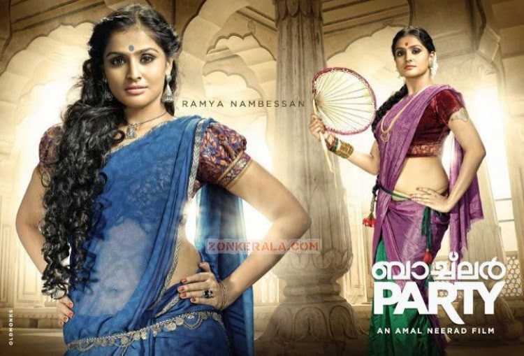 RAMYA NAMBEESAN HOT IN SAREE