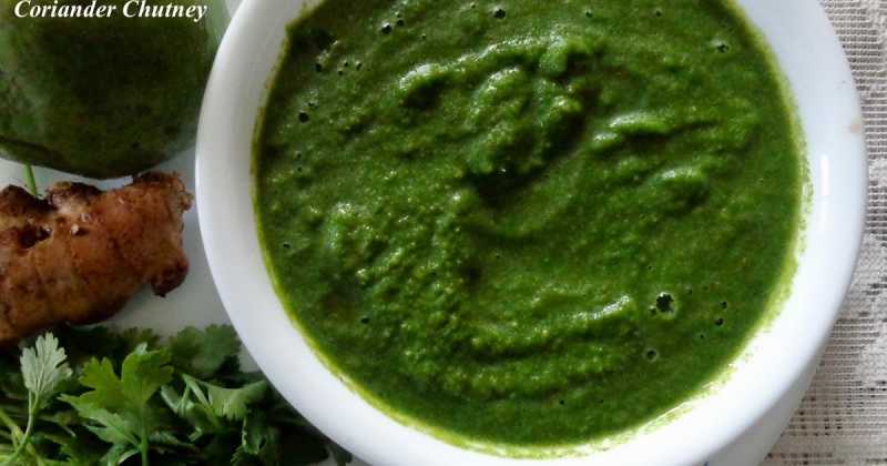 RAW MANGO & CORIANDER CHUTNEY