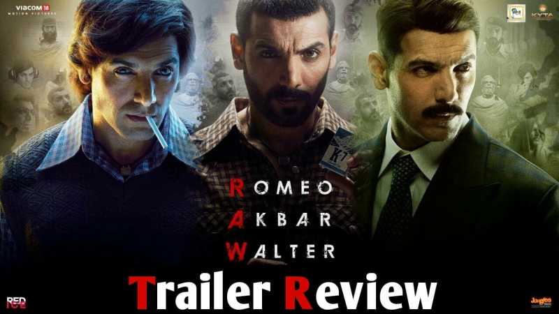RAW - Romeo Akbar Walter Trailer Review - FloretNews