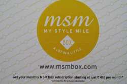 REVIEW: MSM Box - A Lot in a Little