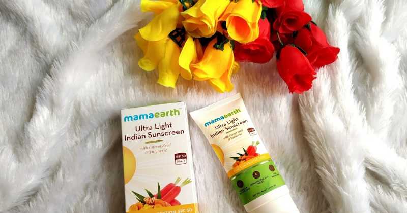 REVIEW OFMAMAEARTH ULTRA LIGHT INDIAN SUNSCREEN 