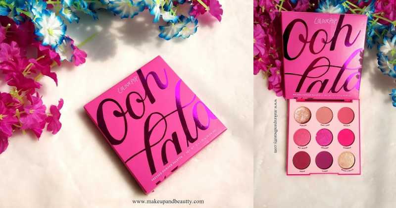 REVIEW & SWATCHES COLOURPOP OOH LA LA PALETTE