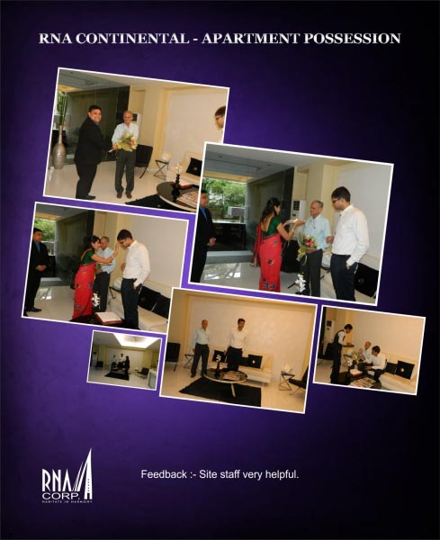 RNA Corp Handed Over RNA Continental Flat Possession