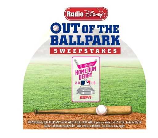 Radio Disney Out Of The Ballpark Sweepstakes - Enter To Win Trip - ContestBig