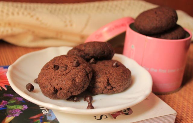 Ragi (Finger Millet) Choco Chips Cookies