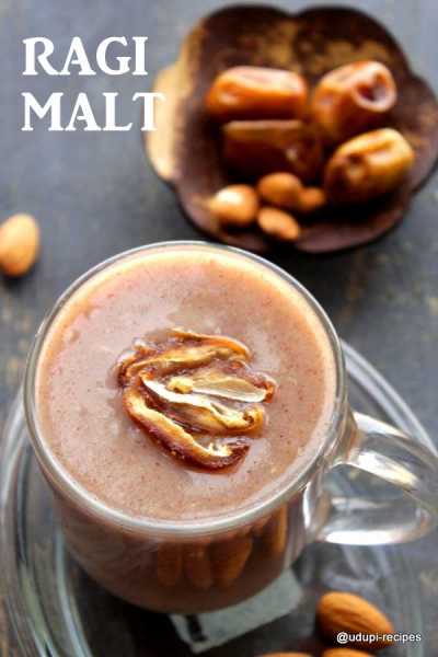 Ragi Malt | Ragi Porridge | Weight Loss Recipe - Udupi Recipes