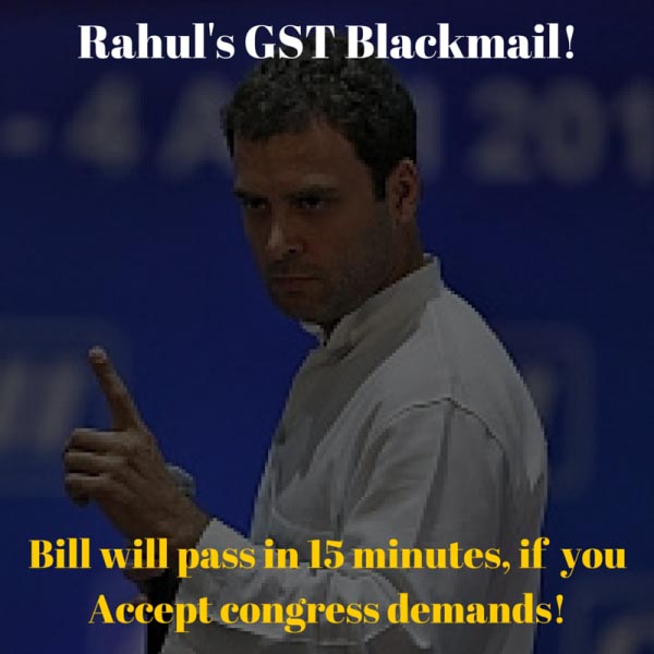 Rahul’s Blackmail!