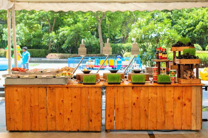 Rain Soaked Sunday Brunch At JW Kitchen - JW Marriott Bengaluru