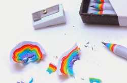 Rainbow pencil....