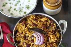 Rajma Rice / Rajma Pulao - Masalachilli - A Celebration of Indian Vegetarian Cooking, with a twist!