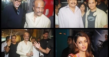 Rajni Promotes Robot In Mumbai!!