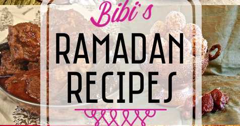 Ramadan Recipe Round-up!