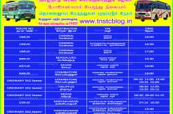 Rameswaram SETC Bus Timings 