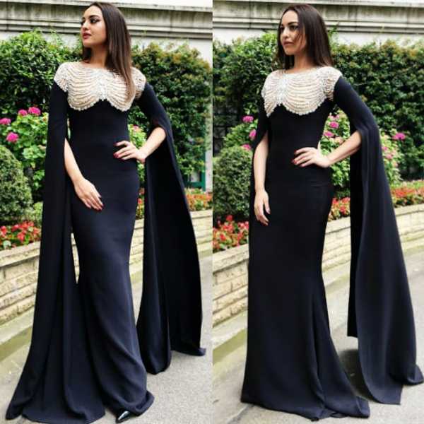 Rampdiary - Fashion Blog| Beauty Blog | Lifestyle Blog: Sonakshi Sinha In Reem Acra