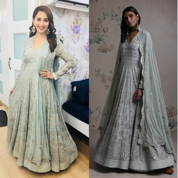 Rampdiary - Fashion Blog| Beauty Blog | Lifestyle Blog: Madhuri Dixit In Varun Nidhika