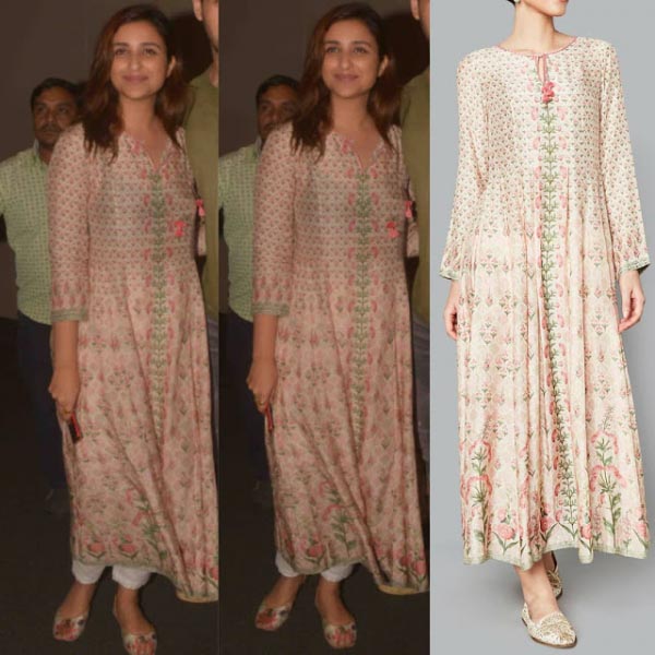 Rampdiary - Fashion Blog| Beauty Blog | Lifestyle Blog: Parineeti Chopra In An Anita Dongre Outfit