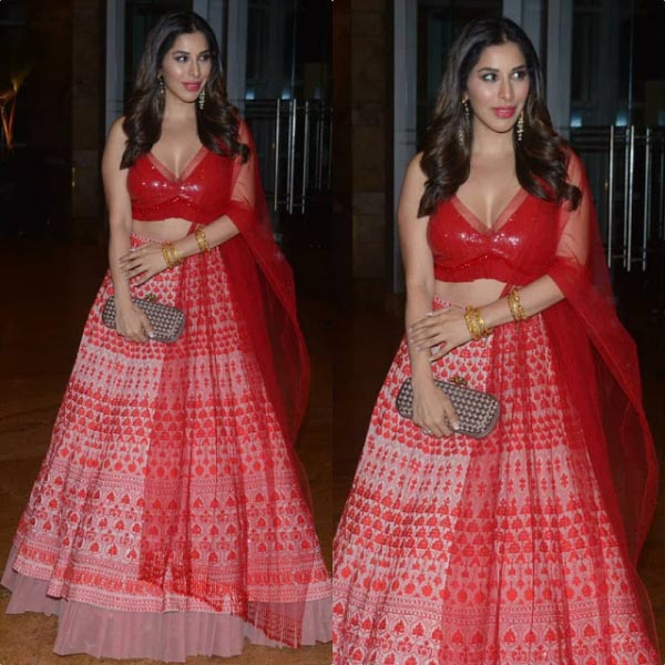 Rampdiary - Fashion Blog| Beauty Blog | Lifestyle Blog: Sophie Chaudhary In Manish Malhotra