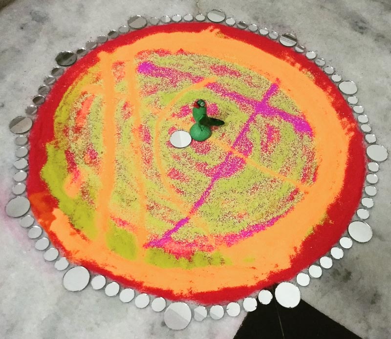 Rangoli: Parrotocalypse