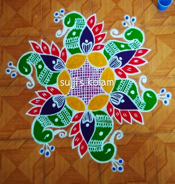 Rangoli Designs For Competition With Themes Colour - Bhommali