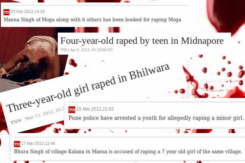 Rape - The Curse Of Our Day.