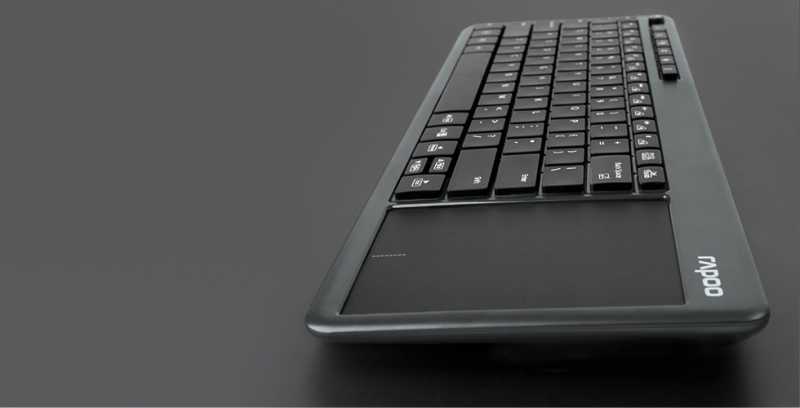 Rapoo K2600 Sleek And Stylish Wireless Touch Keyboard Launched - Gadget Darbar