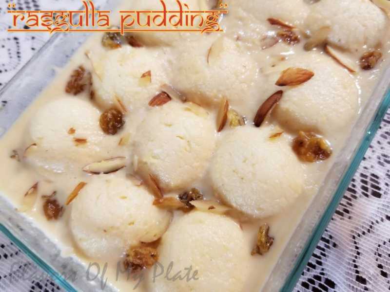 Rasgulla Pudding Aka Rasgulla Payesh