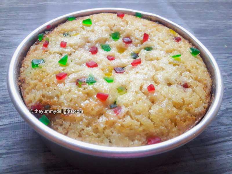 Rava Cake Recipe | Semolina Cake Recipe (Eggless & Without Oven)