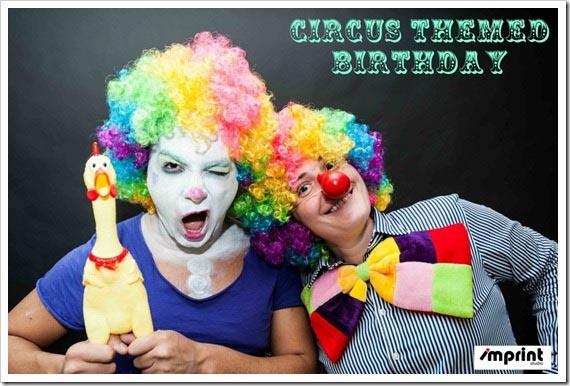 Real Parties In Dubai: Circus Themed Grown-Up Birthday Party