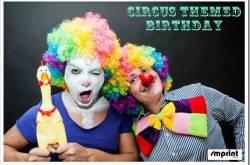 Real Parties in Dubai: Circus Themed Grown-Up Birthday Party