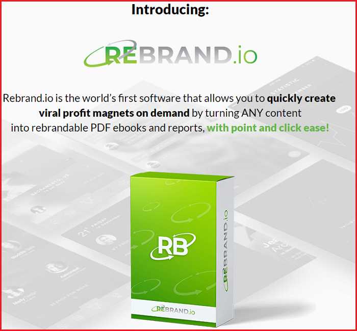 Rebrand.io Review + BEST Rebrand.io BONUS + Discount+ OTO INFO